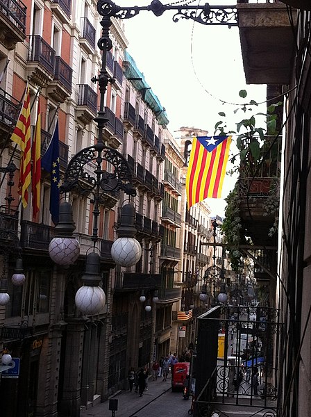 File:Barcelona. Catalonian Flags - panoramio (15).jpg