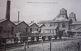 El pozo no 7-7 bis hacia 1910.