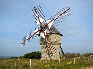 Windmühle: Frühe Anlagen, Hoch- und Spätmittelalter, Neuzeit