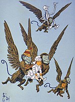 صورة مصغرة لـ القرود الطائرة (علم نفس شعبي)