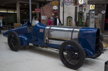 1922 Sunbeam 350HP on display at the National Motor Museum, Beaulieu