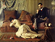 Belmiro de Almeida: The Spat, 1887. National Museum of Fine Arts Belmiro de Almeida - Arrufos, 1887.jpg