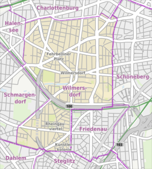 Berlin-Wilmersdorf: Geographie, Geschichte, Bevölkerung