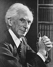 Bertrand Russell proposed his theory of descriptions to dissolve paradoxes surrounding negative existential statements. Bertrand Russell 1949.jpg