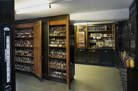 Historical collection of over 10,000 dyes at Technical University Dresden, Germany