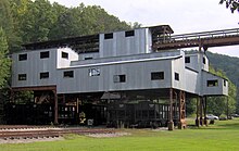 Coal tipple at Blue Heron, 2009