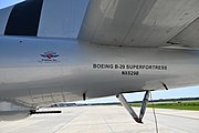 A Boeing B-29, named "FIFI". Owned by the Commerative Air Force.