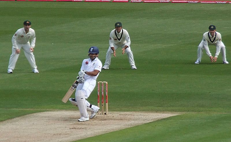 File:Bopara hit in the throat at Cardiff during the 2009 Ashes.jpg