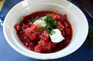 Borsch: Variantes do borscht, Notas, Véxase tamén