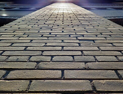 Wall of many bricks