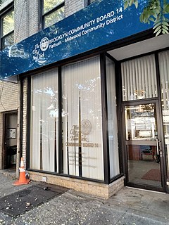 <span class="mw-page-title-main">Brooklyn Community Board 14</span> Community District in New York, United States