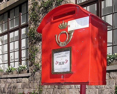 Mailbox in Brussels