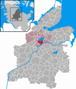 Kaart van Bünsdorf