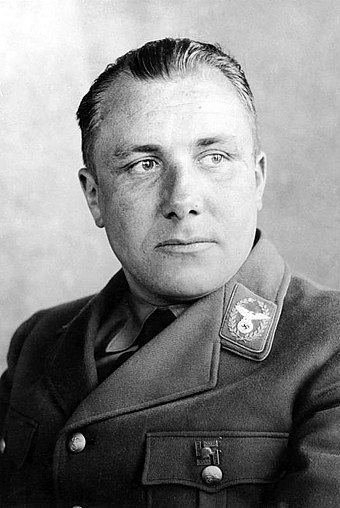 Martin Bormann, Hitler's "deputy" from 1941, also saw Nazism and Christianity as "incompatible" and had a particular loathing for the Semitic origins of Christianity.[75]