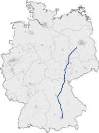 Bundesautobahn 9s forløb