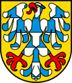 gefehter Adler im Wappen von Waldenburg BL