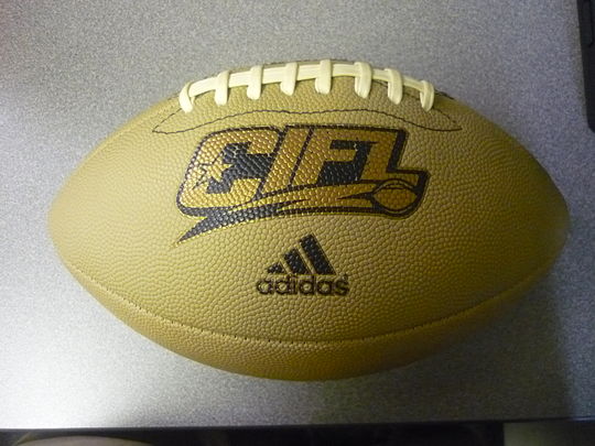 The CIFL's 2010 game ball