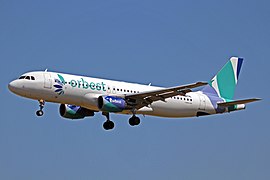 오르베스트 항공의 에어버스 A320-200 (퇴역)