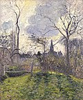 Camille Pissarro - Der Glockenturm von Bazincourt - 178-1955 - Saint Louis Art Museum.jpg