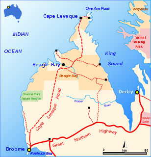 Cape Leveque Road Road in Western Australia