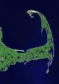 Satellite image of Cape Cod