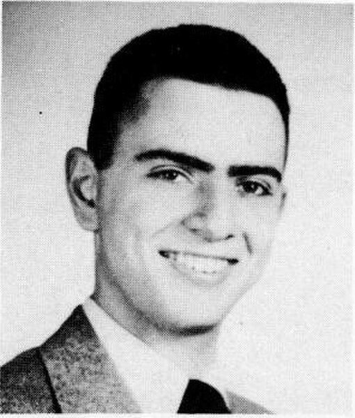 Sagan in the University of Chicago's 1954 yearbook