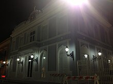 Casa Alcaldía de Guayama de Noche