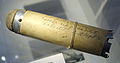 Case for rocket powered by ballistite, designed by Alfred Nobel and W. T. Unge, 1896, TM23655 - Tekniska museet - Stockholm, Sweden - DSC01526.JPG