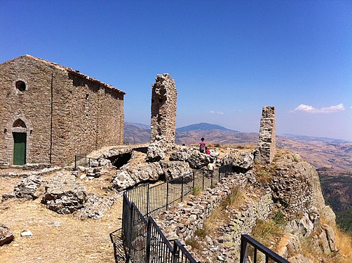 Ruinerna av slottet