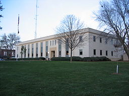 Cedar Countys domstolshus i Tipton.