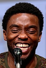 Thumbnail for File:Chadwick Boseman in July 22, 2017 in San Diego Comic-Con (cropped).jpg
