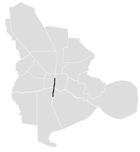 Chaharbagh Street map.png