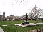 Charles Lindbergh Memorial Charles Lindbergh statue in front of Minnesota State Capitol - panoramio.jpg