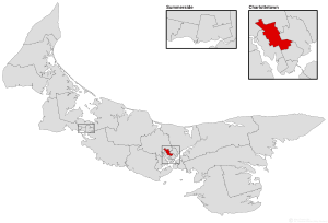 Charlottetown-Winsloe-Wahlkreis map.svg