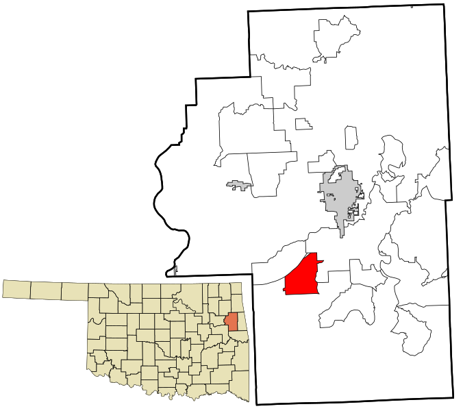 File:Cherokee County Oklahoma incorporated and unincorporated areas Zeb highlighted.svg