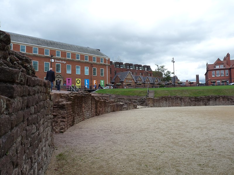 File:Chester Roman Amphitheatre - panorama from west corner 01a.jpg