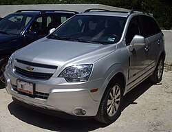 Chevrolet Captiva pour le marché mexicain