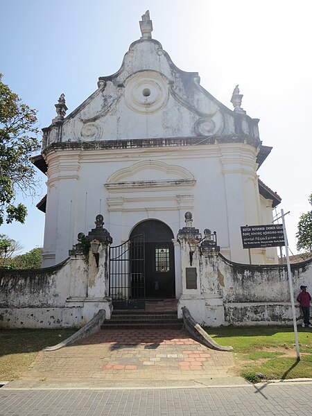File:Church in Galle fort.JPG