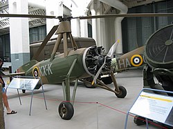 A Cierva C.30 (Rota Mk.I) of no. 529 Squadron, now at Duxford.