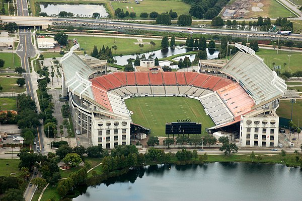 Camping World Stadium, the Knights' home field from 1979 to 2006