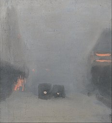 Passing Trams, 1931, Art Gallery of South Australia
