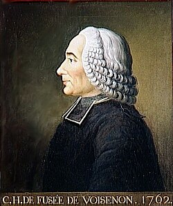 Claude-Henri de Fusée de Voisenon. 1762.