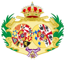 Coat of Arms of Maria Luisa of Parma, Queen Consort of Spain.svg