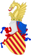 Escudo de la provincia de Valencia.