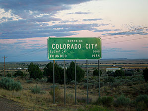 Entrance to Colorado City