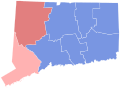 Results for the 2010 Connecticut State Comptroller election by county.