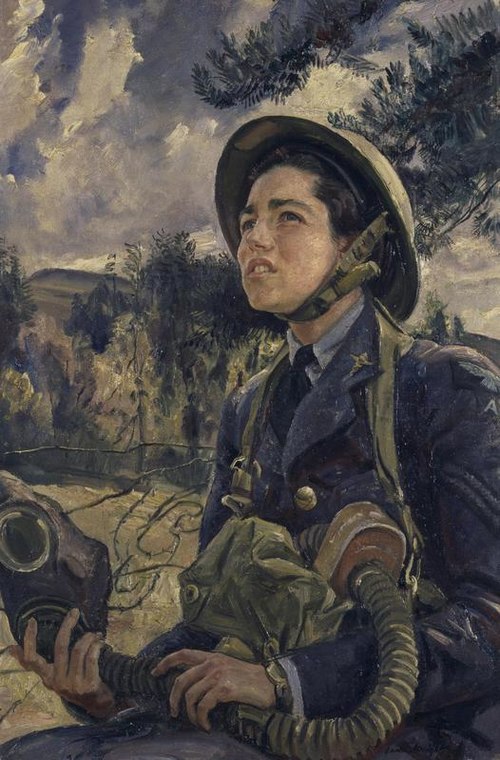 Corporal J. D. M. Pearson, GC, WAAF by Laura Knight (1940)