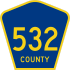 Marcador de la ruta 532 del condado