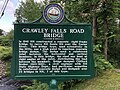 File:Crawley Falls Road Bridge - NH historical marker 249.jpg