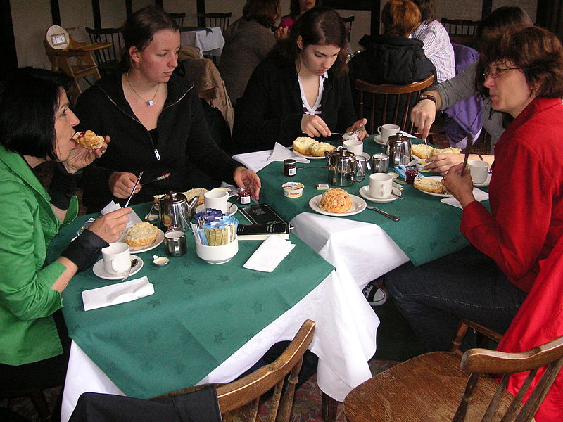 File:Cream tea Orchard.JPG